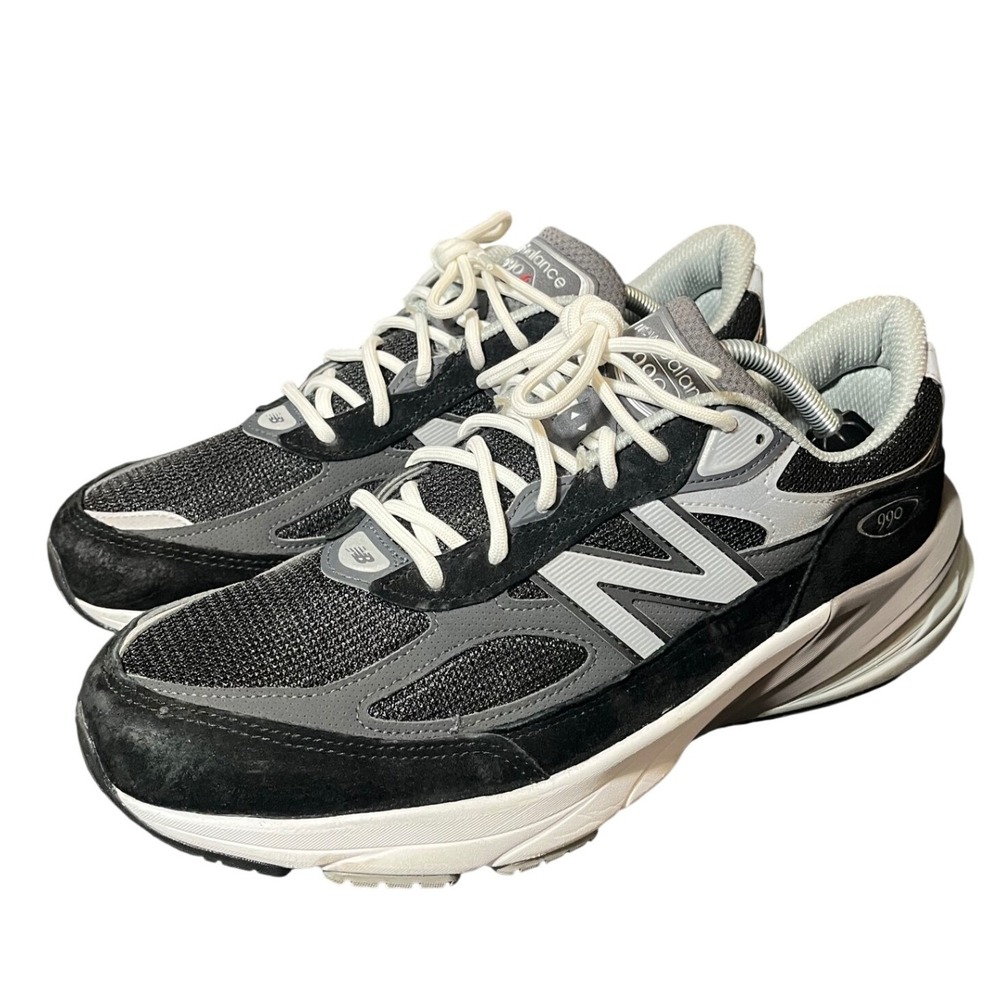New Balance 990v6 Mens 12 Black Grey Made in USA Sneakers M990BK6